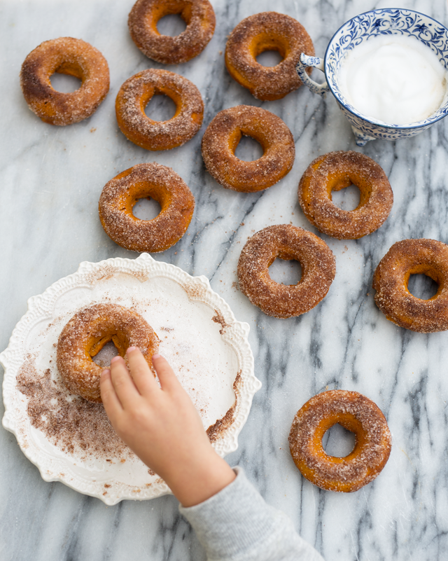 Baked Pumpkin Spice Donuts - Marshalls Abroad